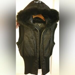 Beautiful Bebe vest! You will love this versatile accessory in any climate!